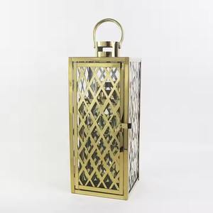 โคมไฟตกแต่งสีทองแบบปรับแต่งได้ตามต้องการสำหรับงานปาร์ตี้เครื่องใช้บนโต๊ะอาหารสำหรับเทศกาลรอมฎอนและเทศกาลฮัจญ์ - Product Image 2