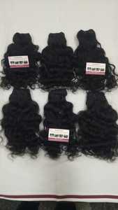 HAIR KING INDE FOURNISSEUR DE FORFAITS DE CHEVEUX HUMAINS CRUS DOUBLE MACHINE TIRÉE TRAME REMY FABRICANT D'EXTENSIONS DE CHEVEUX - Product Image 2