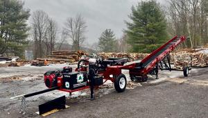 Free Shipping Timberwolf Alpha 6 29Ton Commercial <b>Box</b> Wedge <b>Log</b> Splitter 22HP Hydraulic <b>Log</b> Lift 2 Cord/Hour Firewood Processor - Product Image 3