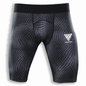 Shorts de compression pour hommes en tissu 100% polyester et nylon de haute qualité, pour la natation et le surf, vente en gros - Product Image 1