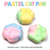Mainan Squishy Cakar Kucing Pastel Kulit Renyah TPE Isi Marshmallow Lembut Bisa Diremas Hadiah Pesta Grosir untuk Anak Perempuan Usia 5 7 Tahun