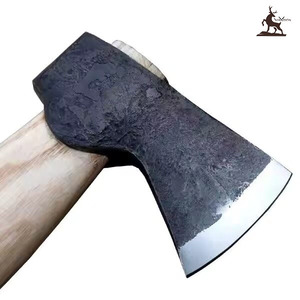 Vente en gros de hache de camping Viking Hudson Bay de qualité industrielle Tête de hache en acier forgé à la main avec manche en bois pour la survie en plein air - Product Image 2