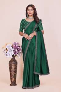 Bollywood indien Designer Showstopper Sari Dernier exclusif de qualité supérieure Saree Blouse Mariage ethnique Superbes femmes à la mode - Product Image 3