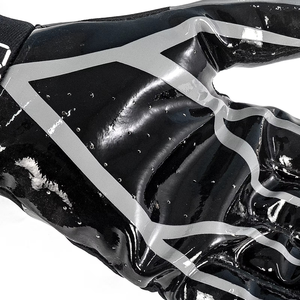Gants de football américain en latex imprimés sur mesure de haute qualité avec paume antidérapante pour les sports de plein air - Product Image 6