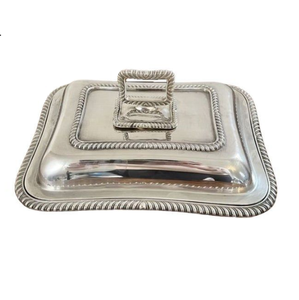 Beurrier en acier inoxydable de haute qualité personnalisé pour manger et utiliser en cuisine Beurrier poli brillant - Product Image 4