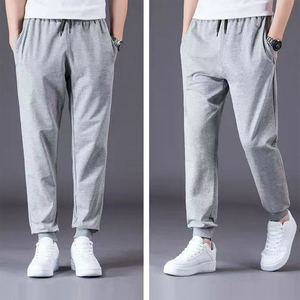 Pantalon de jogging décontracté pour homme, design personnalisé, taille mi-haute, pantalon de survêtement confortable et élégant, fermeture à cordon - Product Image 6