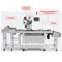 SKILT Alimentador automático de paginación Máquina de etiquetado de bolsas Máquina de etiquetado de etiquetas colgantes Bolsas de metal de papel de vidrio Componente de núcleo de bomba