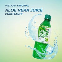 Boisson à l'aloe vera originale 16,9 fl oz, fabriquée au Vietnam, jus de fruits et légumes frais pressé, réfrigéré, sans sucre ajouté, 100% pur, en bouteille