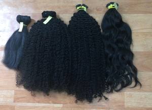 มัดผมมนุษย์หยิกเป็นลอนแบบธรรมชาติสำหรับผู้หญิงผิวดำ - Product Image 5