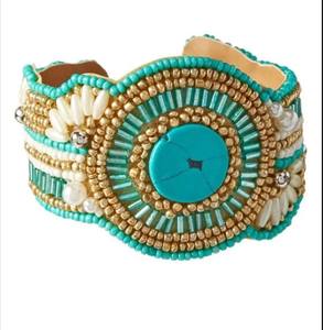 Nouveau bracelet jonc en résine écologique pour femme, style indien, bijoux tendance, vente chaude - Product Image 5