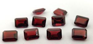 โกเมนธรรมชาติขนาดแปดเหลี่ยม3X5มม.-พลอยโกเมนสีแดงหลวมคุณภาพสูง - Product Image 5