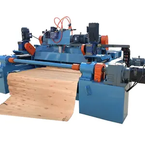 CNC heavy duty spindleless wood veneer peeling machine plywood veneer peeling machine for woodworking