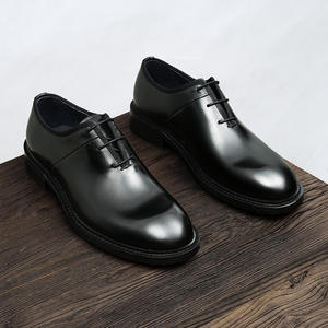 Zapatos Oxford de Cuero Vacuno de Primera Calidad con Tacón Acolchado y Diseño Antideslizante, Zapatos de Vestir para Caballeros - Product Image 2