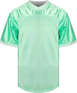 ชุดกีฬาสไตล์สตรีทในน้ำเสื้อเจอร์ซีย์ฟุตบอลอเมริกันแบบกำหนดเองชุดผ้าฝ้าย100% ระบายอากาศได้ชุดฤดูร้อน - Product Image 2