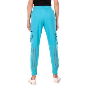 2025 pantalones de chándal de algodón de rizo francés de gran tamaño para mujer, mallas de gimnasio informales, pantalones de chándal de moda en blanco al por mayor - Product Image 6