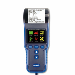 Metravi-Analizador de batería con impresora integrada, dispositivo de medición de energía, para el tipo de batería, 2 unidades - Product Image 1