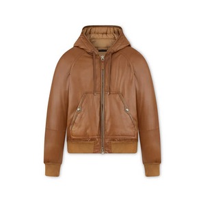 Chaqueta cortavientos de calle alta de poliéster/algodón Unisex para hombres y mujeres, impermeable, transpirable, con capucha, moda universitaria de invierno - Product Image 1