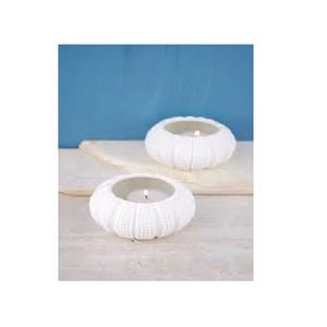 Vente en gros en usine de bol à bougie de forme ronde avec revêtement en poudre blanc finition brillante en relief pour la décoration de la maison meilleure qualité - Product Image 1