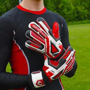 Gants de gardien de but professionnels Grade Grip anti-dérapant Grip Latex Palm Negative Cut Factory Direct Supply pour les Sports de plein air - Product Image 5