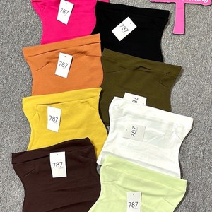 เสื้อยืด2023แขนกุดผ้าฝ้ายสำหรับผู้หญิงกระเป๋าโพลีบรรจุแบบไม่สมมาตรซักได้แยกเป็นชิ้นทำจากเวียดนาม - Product Image 6