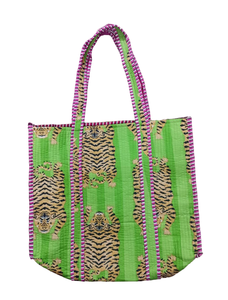 Sac fourre-tout à imprimé tigre Sacs fourre-tout de luxe de qualité supérieure fabriqués en Inde Produit par fabricant et exportateur indien - Product Image 6