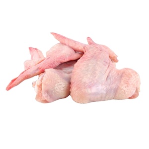 Alas de Pollo Congeladas Premium IQF de Alta Calidad Halal, Alas Enteras, Drumette y Wingette para Restaurantes, Servicios de Catering y Venta al por Mayor - Product Image 1