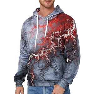 Sweat-shirts respirants pour l'entraînement, vente chaude, basiques, impression 3D, service OEM, design, sweat-shirts pour hommes, impression 3D - Product Image 3