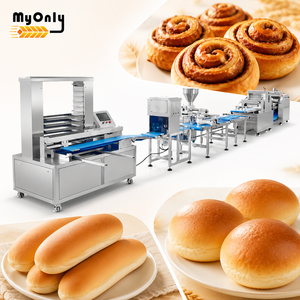 Línea de Producción de Panecillos de Canela MY, Máquina para Hacer Panecillos para Hot Dogs y Hamburguesas para Pequeñas Empresas - Product Image 1