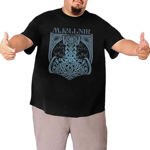 Camiseta ligera de algodón de microfibra de alta calidad para hombre, equipo de Fitness informal con cuello redondeado, patrón sólido para deportes - Product Image 4