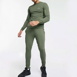Traje de sudor de talla personalizada para hombre, ropa de uso al aire libre, elegante, bajo pedido mínimo - Product Image 2