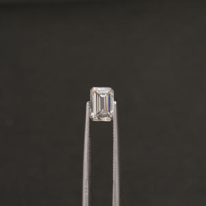 2.5 Carat CT Lab Grown Emerald Cut Diamond CVD EF Certified Loose Stone Certificate for Jewelry Making - Product Image 4