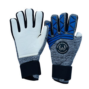 2026 gants de gardien de but de football personnalisés pour le football vert bleu unisexe OEM Logo personnalisé protection des doigts quantité minimale de commande de couleur - Product Image 4