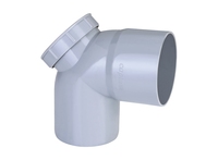 Raccords de tuyauterie en PVC et UPVC CPVC SWR polis certifiés ISO pour le drainage des eaux usées avec connexion mâle/femelle
