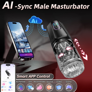 Masturbador Masculino con Control por Aplicación, 7 Modos <span class=keywords><strong>de</strong></span> Empuje, Rotación y Lamido, Entrenador <span class=keywords><strong>de</strong></span> Pene, Vagina <span class=keywords><strong>de</strong></span> Bolsillo, Vibrador para <span class=keywords><strong>Sexo</strong></span> Oral, Juguete Sexual para Hombre - Product Image 2
