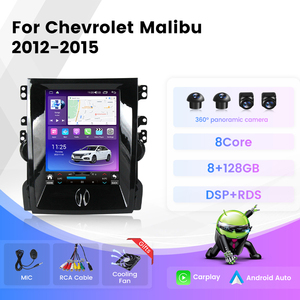 NaviFly NF Nuovissimo Autoradio Android con Navigatore GPS per <span class=keywords><strong>Chevrolet</strong></span> Malibu 2012-2015 con CHIP BT 5.0 e Android <span class=keywords><strong>Auto</strong></span> - Product Image 3