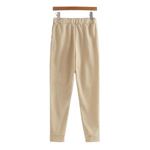 Chándales de alta exigencia para mujer, conjunto de chándal con capucha y Jogger de algodón liso informal de talla grande con opción de logotipo personalizado - Product Image 3