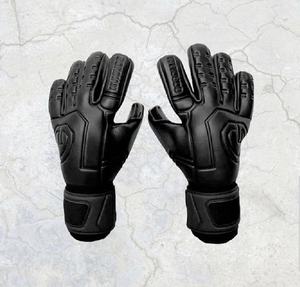 Gants de gardien de but de football Gants de gardien de but avec sauvegarde des doigts Gants de gardien de but pour jeunes et adultes Latex noir - Product Image 2