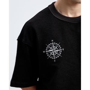 T-shirt 100% Coton avec Détail Inversé, Grande Taille, Tissu Jersey, Sans Riscos, Sans Histoire - Product Image 6