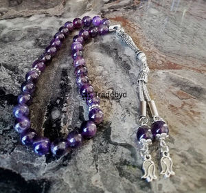 Tasbih de Resina, Mala de Lujo, Hecha a Mano, Cuentas de Oración Islámicas, Poder para Regalo, Meditación y Adoración, Tradebyd - Product Image 2
