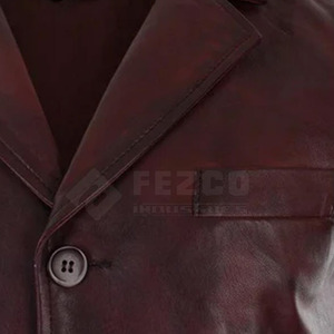 Ropa informal de alta calidad personalizable hombres Chaleco de cuero invierno cálido transpirable en Stock - Product Image 3