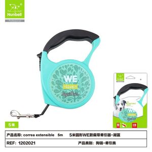 Retractable Flat Nylon Tape <b>Dog</b> <b>Leash</b> Premium Pet <b>Leashes</b> - Product Image 1