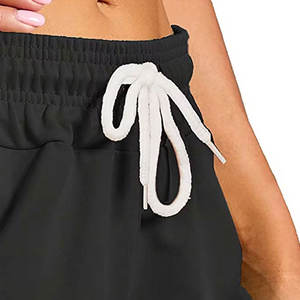 Pantalones cortos ligeros de botín para mujer con diseño de logotipo personalizado, nuevos pantalones cortos transpirables de alta calidad al mejor precio - Product Image 5