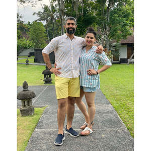 Mughal Unisex Summer Casual Loose Fit <b>Kurta</b> Indian Pakistani 100% Cotton Handmade Jaipur Handprinted Yellow Block Print Butta - Product Image 1