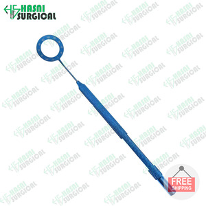 Anneaux de mesure de Mendez, instrument chirurgical ophtalmique manuel, titane avec pinces en acier inoxydable, certifié CE - Product Image 6