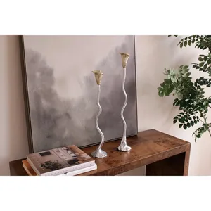 Figura Decorativa de Animales Salvajes, Hecha a Mano, de Aluminio Chapado en Oro Antiguo, Estilo Religioso, Moderna y Pulida, para Decoración del Hogar - Product Image 3