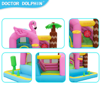 Châteaux Gonflables pour Fêtes, avec Toboggan, MOQ 50 Pièces, Gonflage Rapide, Rangement Facile, pour Célébrations à Domicile
