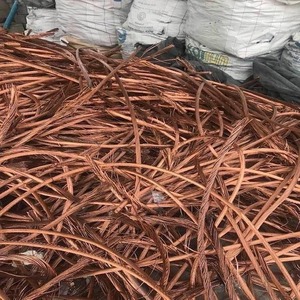 Pureté de ferraille de fil de cuivre de haute qualité 99.9% 99.99% ferraille de câble de cuivre utilisée qualité supérieure prix bon marché offres de gros - Product Image 1