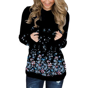 Precios Razonables, Nuevo Diseño, Sudaderas con Capucha de Sublimación para Mujer, Estilo Pullover, Servicio OEM, 100% Poliéster, Impermeable y Transpirable - Product Image 1