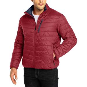 Veste d'hiver matelassée pour hommes manteau matelassé à capuche personnalisé XS vente en gros chaud thermique imperméable extérieur isolé port direct d'usine - Product Image 5