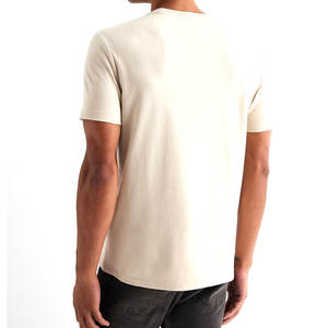 Vente chaude 100% coton Logo personnalisé hommes chemises blanc plaine hommes Golf à manches courtes hommes t-shirt en vente entière - Product Image 3